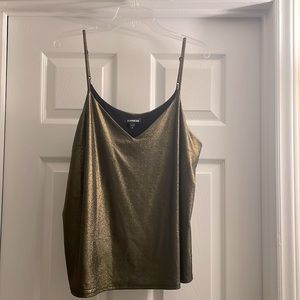 EXPRESS XL Gold Tank Top